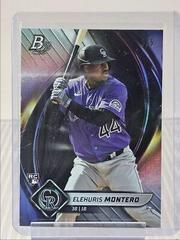Elehuris Montero [Red Platinum Bar] #86 Baseball Cards 2022 Bowman Platinum Prices