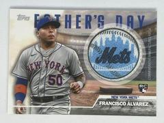 Francisco Alvarez #FD-FA Baseball Cards 2023 Topps Father’s Day Commemorative Team Patch Prices