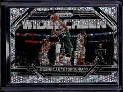 Giannis Antetokounmpo [Fast Break] #7 Basketball Cards 2022 Panini Prizm Widescreen Prices
