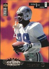 Michael Irvin [November 10] #CG12 Football Cards 1996 Collector's Choice Crash the Game Prices