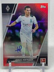 Jonas Hofmann [Red] Soccer Cards 2021 Topps Bundesliga Autographs Prices