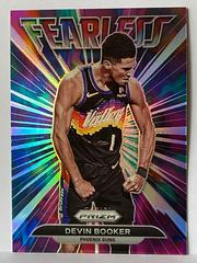 Devin Booker [Silver Prizm] Basketball Cards 2021 Panini Prizm Fearless Prices