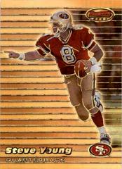 Steve Young [Atomic Refractor] #75 Football Cards 1999 Bowman's Best Prices