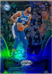 Joel Embiid [Mirror Blue] #3 Basketball Cards 2018 Panini Certified Prices