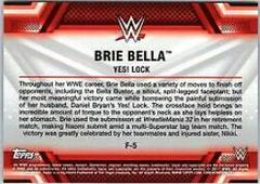 Brie Bella Wrestling Cards 2017 Topps WWE Women's Division Finishers and Signature Moves Prices