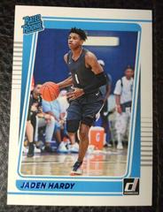 Jaden Hardy [Blue] Basketball Cards 2022 Panini Chronicles Draft Picks Prices