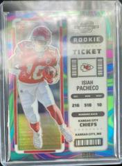 Isiah Pacheco [Neon Marble] #75 Football Cards 2022 Panini Contenders Optic Prices