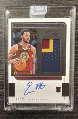 Evan Mobley [Purple] #RA-EMB Basketball Cards 2021 Panini One and One Rookie Autographs Prices