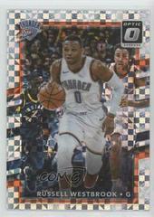 Russell Westbrook [Checkerboard] Basketball Cards 2017 Panini Donruss Optic Prices