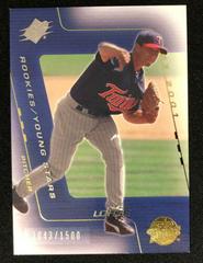 Kyle Lohse #186 Baseball Cards 2001 Spx Prices