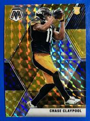 Chase Claypool [Black Gold Choice] Football Cards 2020 Panini Mosaic Prices