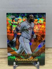 Yordan Alvarez [Orange] Baseball Cards 2023 Topps Chrome in Technicolor Prices