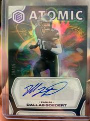 Dallas Goedert Football Cards 2022 Panini Elements Atomic Autographs Prices