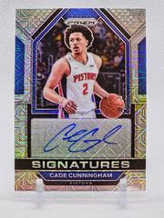 Cade Cunningham [Mojo] #SIG-CCU Basketball Cards 2022 Panini Prizm Signatures Prices