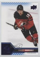 Xavier Bourgault Hockey Cards 2022 Upper Deck Team Canada Juniors Prices