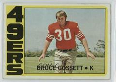 Bruce Gossett #189 Football Cards 1972 Topps Prices