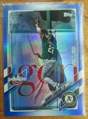 Ramon Laureano [Blue Foil] Baseball Cards 2021 Topps Opening Day Prices