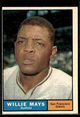 Willie Mays Baseball Cards 1961 Topps Prices