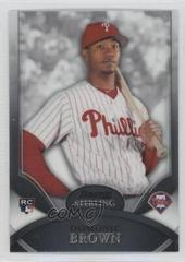 Domonic Brown #36 Baseball Cards 2010 Bowman Sterling Prices