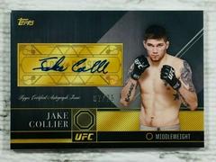 Jake Collier [Silver] #TCA-JCO Ufc Cards 2016 Topps UFC Top of the Class Autographs Prices