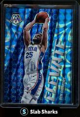 Ben Simmons [Reactive Blue] #22 Basketball Cards 2020 Panini Mosaic Elevate Prices