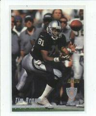 Tim Brown [First Day Issue] #147 Football Cards 1999 Stadium Club Prices
