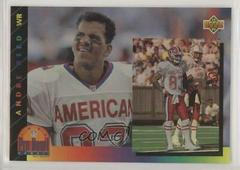 Andre Reed #PB1 Football Cards 1993 Upper Deck Pro Bowl Prices
