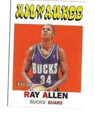 Ray Allen #19 Basketball Cards 2000 Topps Heritage Prices