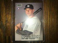 Gary Sanchez [Gold Foil] #1 Baseball Cards 2016 Stadium Club Prices