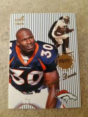 Terrell Davis #46 Football Cards 1999 Pacific Aurora Prices