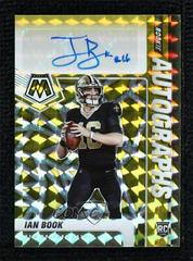 Ian Book [Gold] Football Cards 2021 Panini Mosaic Rookie Autographs Prices