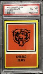 Chicago Bears [Insignia] Football Cards 1967 Philadelphia Prices