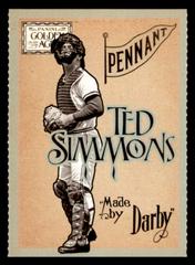 Ted Simmons Baseball Cards 2014 Panini Golden Age Darby Chocolate Prices