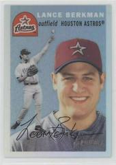 Lance Berkman [Retrofractor] Baseball Cards 2003 Topps Heritage Chrome Prices