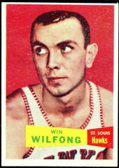Win Wilfong #65 Basketball Cards 1957 Topps Prices