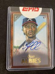 Ozzie Albies [Autograph Orange] #67 Baseball Cards 2018 Topps Gallery Prices