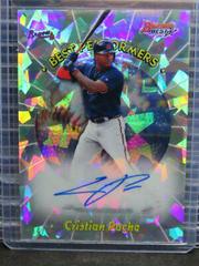 Cristian Pache [Atomic] Baseball Cards 2018 Bowman's Best 1998 Performers Autographs Prices