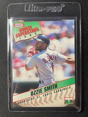 Ozzie Smith #28 Baseball Cards 1995 Kraft Singles Superstars Prices
