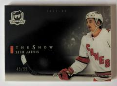 Seth Jarvis Hockey Cards 2021 Upper Deck The Cup Show Black Prices