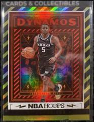 De'Aaron Fox [Holo] Basketball Cards 2023 Panini Hoops Dynamos Prices