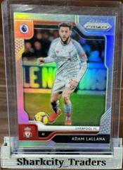 Adam Lallana [Silver Prizm] #95 Soccer Cards 2019 Panini Prizm Premier League Prices