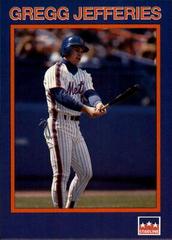 Gregg Jefferies #32 Baseball Cards 1990 Starline Prices