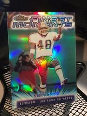 Stephen Davis [Refractor] Football Cards 2000 Topps Finest Moments Prices