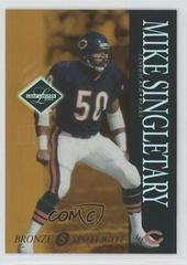 Mike Singletary [Bronze Spotlight] #12 Football Cards 2003 Leaf Limited Prices