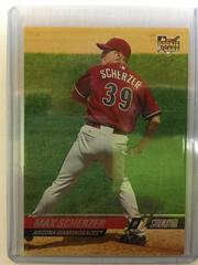 Max Scherzer [Hand By Hip] #140 Baseball Cards 2008 Stadium Club Prices