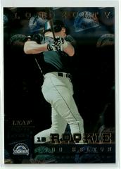 Todd Helton [Longevity] #192 Baseball Cards 1998 Leaf Rookies & Stars Prices
