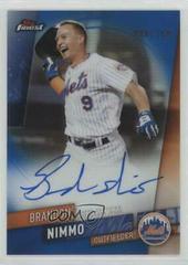 Brandon Nimmo [Blue Refractor] #FA-BN Baseball Cards 2019 Topps Finest Autographs Prices
