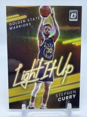 Stephen Curry [Gold] Basketball Cards 2021 Panini Donruss Optic Light It Up Prices