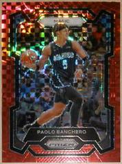 Paolo Banchero [Red Power] #100 Basketball Cards 2023 Panini Prizm Prices
