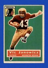 Vic Janowicz #13 Football Cards 1956 Topps Prices